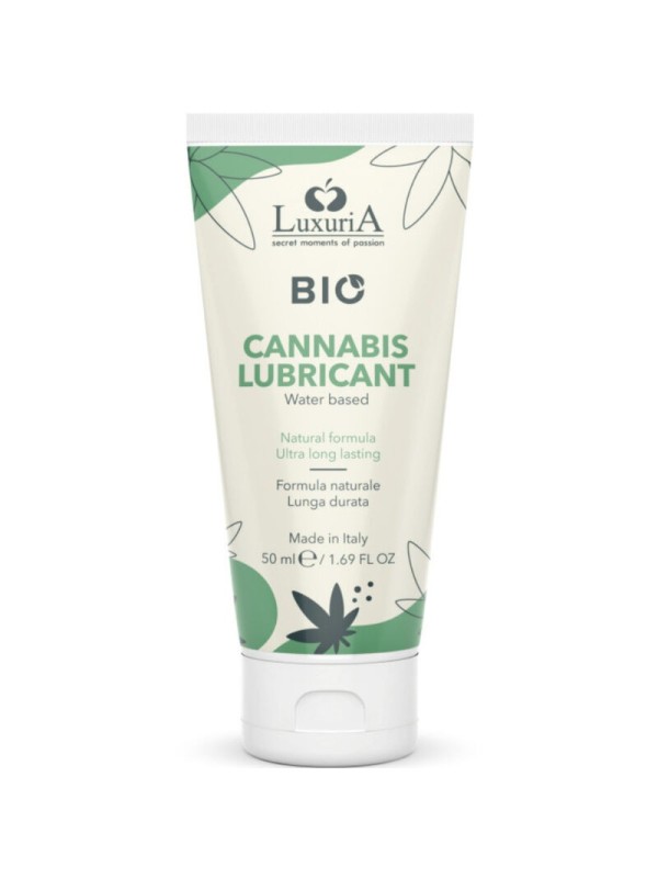 INTIMATELINE - LUXURIA LUBRIFIANT BASE D'EAU BIO CANNABIS 50 ML