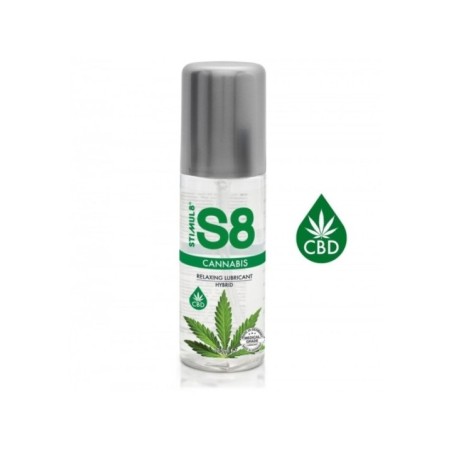 STIMUL8 - LUBRIFIANT HYBRIDE AU CANNABIS S8 125 ML