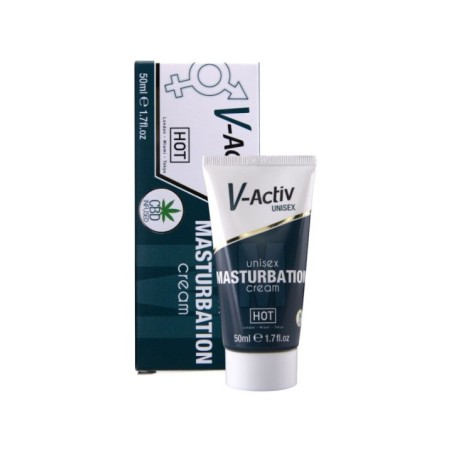HOT - CRÈME DE MASTURBATION CHAUDE AU CBD UNISEXE 100 ML