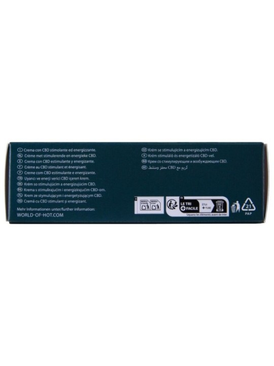 HOT - CRÈME DE MASTURBATION CHAUDE AU CBD UNISEXE 100 ML