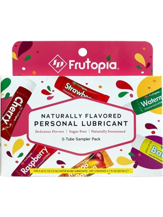 ID FRUTOPIA - LUBRIFIANT ASSORTIMENT 5 PACK 12 ML