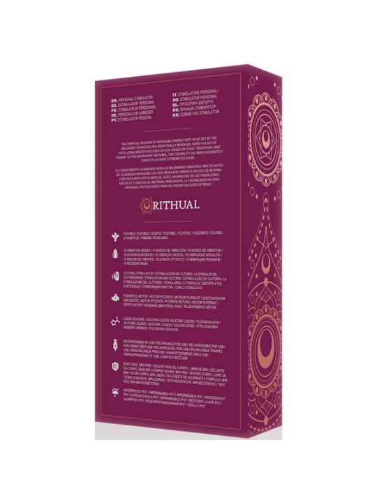 RITHUAL - ANUSARA DOUBLE MOTEUR RECHARGEABLE 2.0 ORCHIDÉE