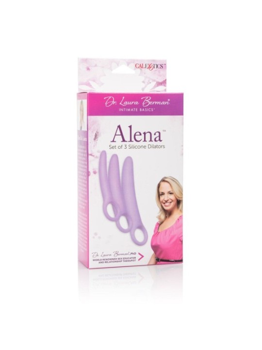 CALEXOTICS - DR LAURA BERMAN ALENA ENSEMBLE DE 3 DILATEURS EN SILICONE