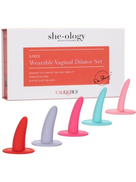 CALEXOTICS - ENSEMBLE DE DILATATEURS PORTABLES 5PC