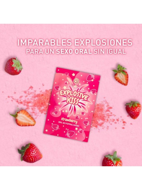 SECRETPLAY - BONBONS EXPLOSIFS À LA FRAISE