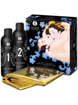 SHUNGA - GEL DE MASSAGE ÉROTIQUE ORIENTAL CORPS À CORPS AUX FRUITS EXOTIQUES