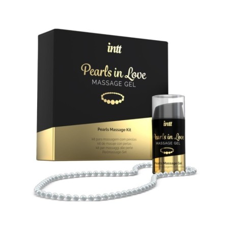 INTT MASSAGE & ORAL SEX - PERLES AMOUREUSES AVEC COLLIER DE PERLES ET GEL DE SILICONE