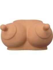 DIABLO PICANTE - TIRELIRE EN FORME DE SEINS TON CLAIR