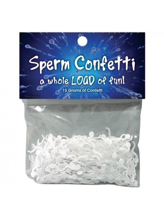 KHEPER GAMES - CONFETTIS EN FORME DE SPERME