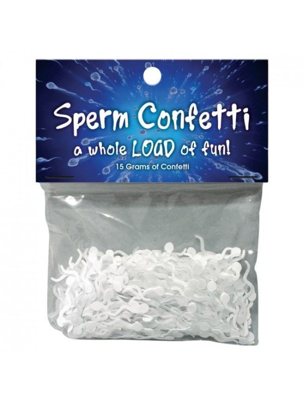 KHEPER GAMES - CONFETTIS EN FORME DE SPERME