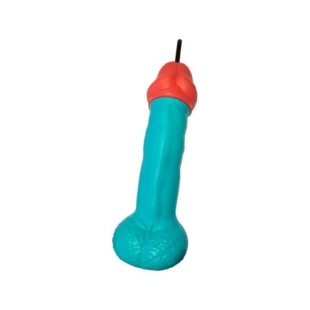 DIABLO PICANTE - COUPE PÉNIS EN PLASTIQUE BLEU