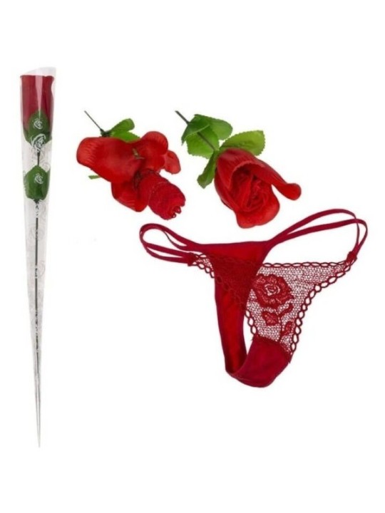 DIABLO PICANTE - ROSE TRANSFORMABLE EN STRING