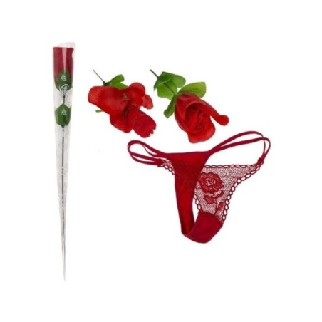 DIABLO PICANTE - ROSE TRANSFORMABLE EN STRING