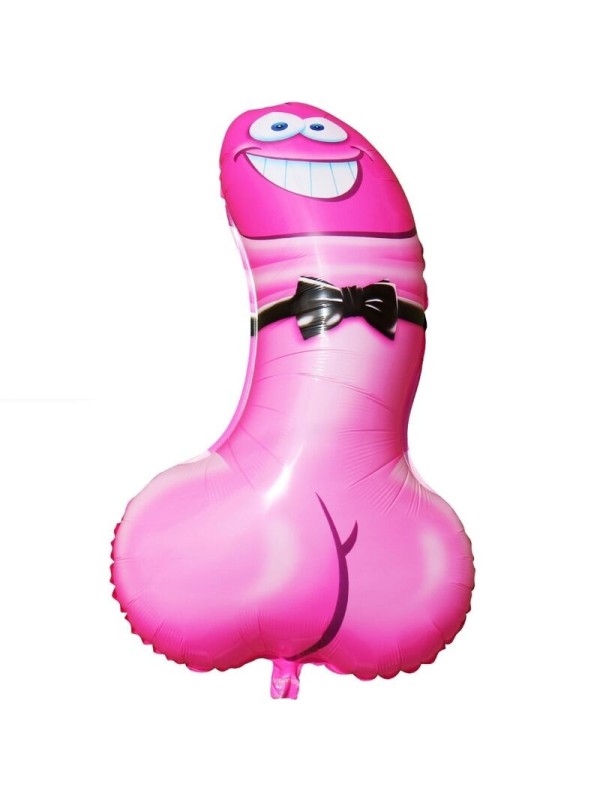 DIABLO PICANTE - BALLON DE FÊTE ROSE EN FORME DE PÉNIS