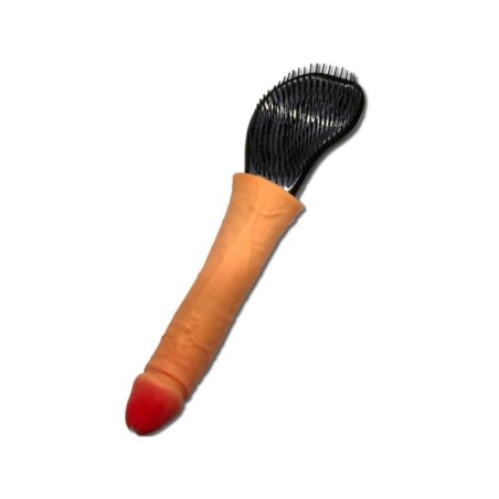 DIABLO PICANTE - BROSSE  CHEVEUX AVEC PÉNIS  LA POINTE