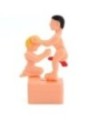 DIABLO PICANTE - POUPÉES BLAGUES POSITION SEXUELLE FÉLATION AVEC STRING