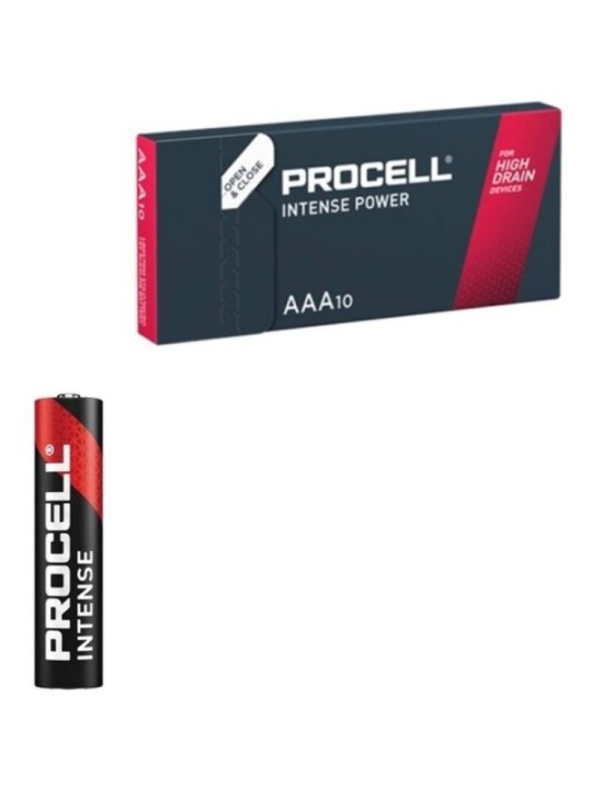 PROCELL - INTENSE POWER ALCALINE LR03 AAA 1,5V BOÎTE*10