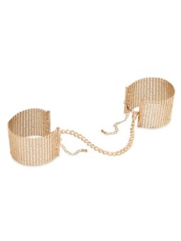 BIJOUX - DÉSIR MÉTALLIQUE MENOTTES MAILLE MÉTAL DORÉ