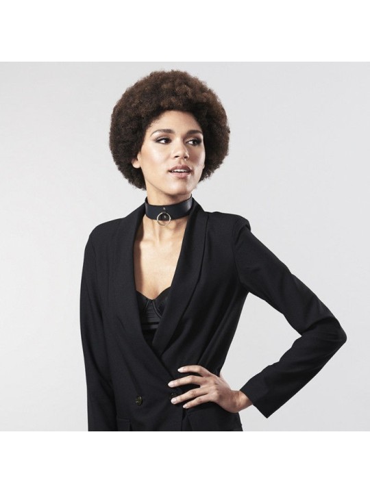 BIJOUX INDISCRETS MAZE - COLLIER NOIR AVEC BRACELET