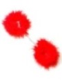 SECRETPLAY - MENOTTES MARABOU ROUGE