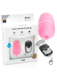 ONLINE - OEUF VIBRANT TÉLÉCOMMANDE M ROSE