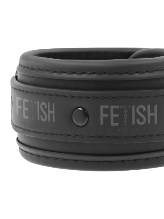 FETISH SUBMISSIVE - ENSEMBLE DE MENOTTES POUR MAINS ET CHEVILLES AVEC DOUBLURE EN NOPRÈNE