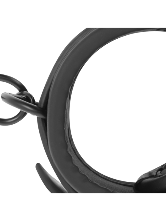 FETISH SUBMISSIVE - ENSEMBLE DE MENOTTES POUR MAINS ET CHEVILLES AVEC DOUBLURE EN NOPRÈNE