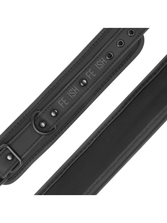 FETISH SUBMISSIVE - ENSEMBLE DE MENOTTES POUR MAINS ET CHEVILLES AVEC DOUBLURE EN NOPRÈNE