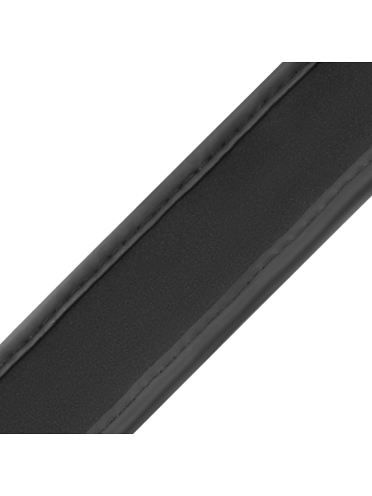 FETISH SUBMISSIVE - COLLIER ET MENOTTES EN CUIR VÉGAN AVEC DOUBLURE EN NOPRÈNE