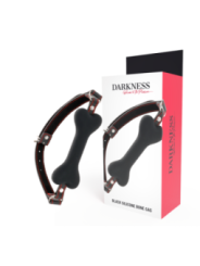 DARKNESS - BÂILLON EN SILICONE NOIR