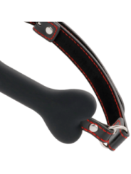 DARKNESS - BÂILLON EN SILICONE NOIR