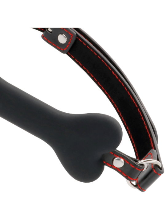 DARKNESS - BÂILLON EN SILICONE NOIR