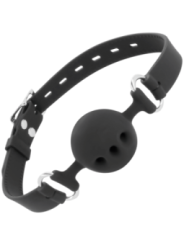 DARKNESS - BTON EN SILICONE RESPIRANT NOIR