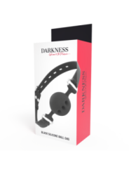 DARKNESS - BTON EN SILICONE RESPIRANT NOIR