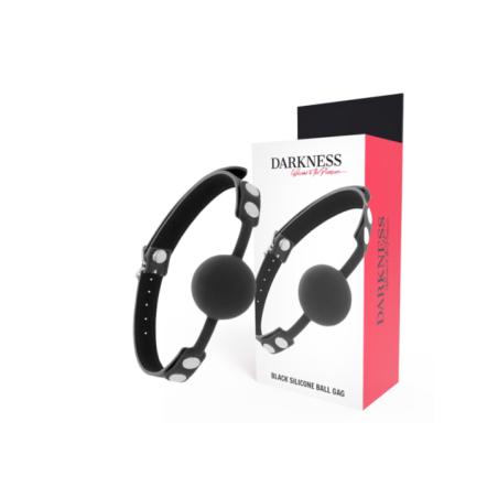DARKNESS - BILLON EN SILICONE NOIR
