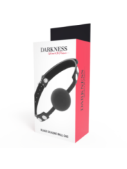 DARKNESS - BILLON EN SILICONE NOIR