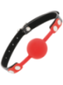 DARKNESS - BÂILLON EN SILICONE ROUGE