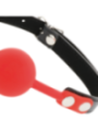 DARKNESS - BÂILLON EN SILICONE ROUGE
