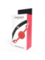 DARKNESS - BÂILLON EN SILICONE ROUGE