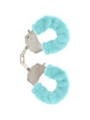 TOYJOY - MANCHETTES FURRY FUN BONDAGE BLEU