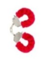TOYJOY - MANCHETTES FURRY FUN BONDAGE ROUGE