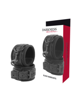 DARKNESS - MENOTTES BDSM LUXE NOIRES
