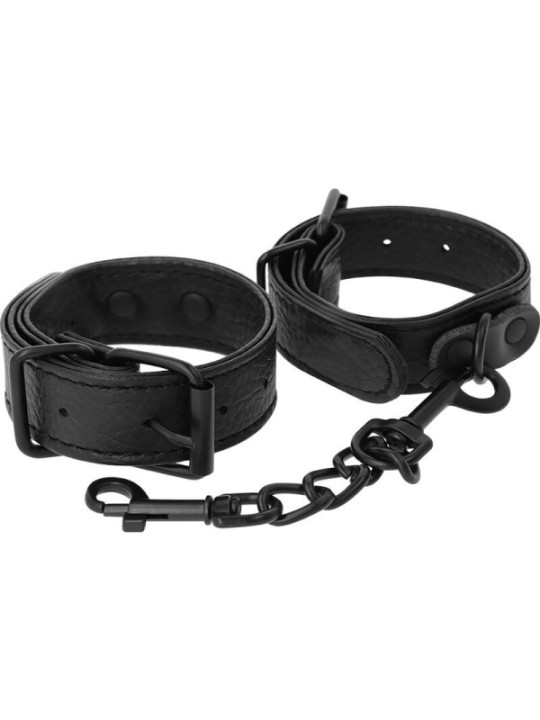 DARKNESS - MENOTTES TEXTURÉES LARGES ET MINCE