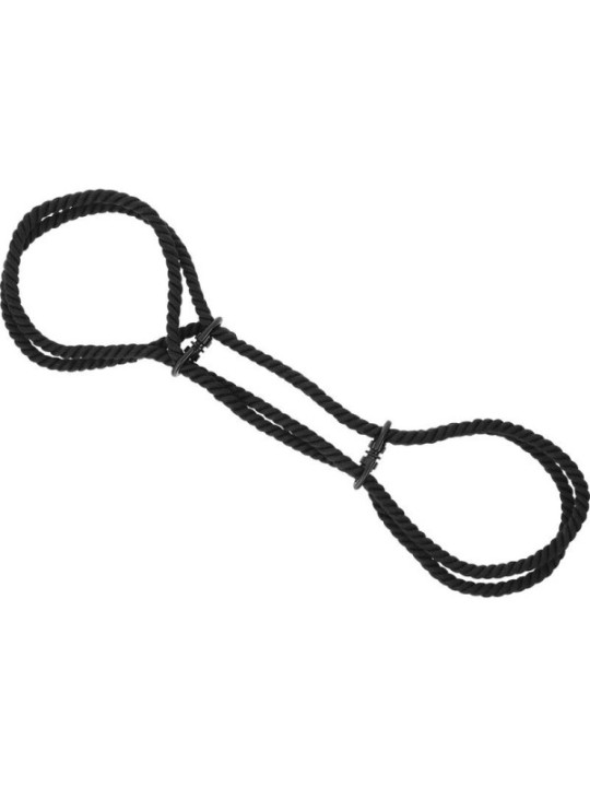 DARKNESS - MENOTTES EN CORDE OU MENOTTES DE CHEVILLE 100% COTON