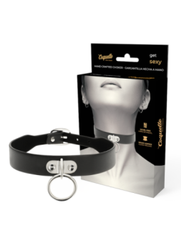 COQUETTE CHIC DESIRE - COLLIER EN CUIR VEGAN FEMME ACCESSOIRE FÉTICHE