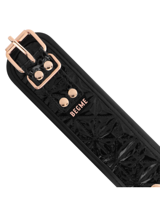 BEGME - BLACK EDITION PREMIUM COLLIER EN CUIR VEGAN