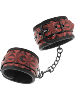 BEGME - MENOTTES PREMIUM ÉDITION ROUGE AVEC DOUBLURE EN NÉOPRÈNE
