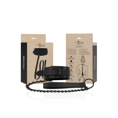 INTENSE - FETISH COLLIER EN CUIR VEGAN