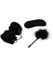 INTENSE - FETISH PLAYSET ÉROTIQUE 2 AVEC MENOTTES, MASQUE AVEUGLE ET TICKLER