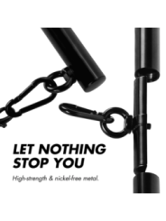 FETISH SUBMISSIVE BONDAGE - BARRE SÉPARATEUR RÉGLABLE 4 PIÈCES
